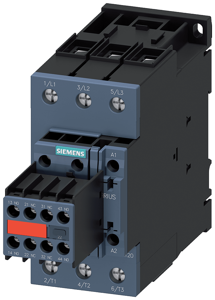 SIEMENS - CONTATT. 30KW2NO+2NC AC110V50HZ/120V60HZ 3RT20371AK643MA0