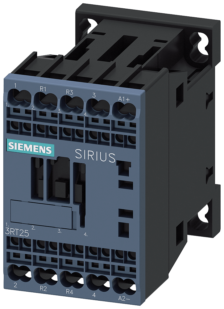 SIEMENS - CONTACTOR,AC3:7,5KW 2NO+2NC DC110V 3RT25182XF400LA2