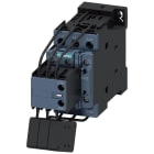 SIEMENS - Contattore AC-6b, 25 kVAr/400 V, 1NO+2NC, comando in AC/DC 95 ... 130 V, a 3 poli