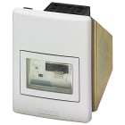 SIEMENS - Mostrina frontale in materiale isolante IP55, membrana di comando e supporto per interruttori automatici S00 3RV19134C