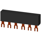 SIEMENS - Sbarre collettrici trifase, interdistanza modulare di 45 mm per 2 interruttori, attacchi a forcella 3RV19151AB