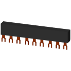 SIEMENS - Sbarre collettrici trifase, interdistanza modulare di 45 mm per 3 interruttori, attacchi a forcella 3RV19151BB