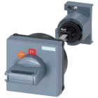SIEMENS - Comando rotativo bloccoporta per interruttore automatico, S00...S3, albero da 130 mm, nero 3RV29261B