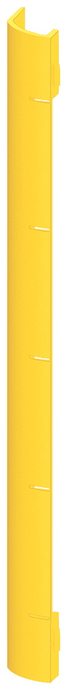 SIEMENS - Copertura della canalina dei cavi di comando, giallo