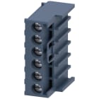 SIEMENS - Morsetti di comando rimovibili con morsetti a vite, 2 blocchi con rispettivamente 6 morsetti 3RW59801TR00