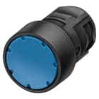 SIEMENS - Pulsante, 16 mm, rotondo, in plastica, colore blu