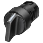 SIEMENS - Selettore, 16 mm, rotondo, in plastica, colore nero