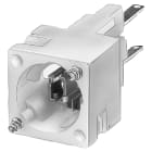 SIEMENS - Blocchetto di contatti e portalampada, 1NO, 1NO, attacco Wedge W2 x 4,6 d, attacchi a saldare 3SB24551E