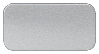 SIEMENS - Targhetta identificativa adesiva, grandezza targhetta 9,5 x 18,5 mm, colore argento 3SB29012AA