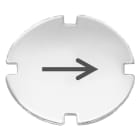 SIEMENS - Inserto piatto per pulsante e pulsante luminoso, piatta, trasparente 3SB29014NA