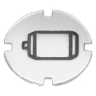 SIEMENS - Inserto piatto per pulsante e pulsante luminoso, piatta, trasparente
