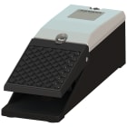 SIEMENS - Pedaliera,1 pedale, ingresso cavi, custodia in metallo IP65, 1NO+1NC