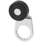 SIEMENS - Leva girevole per interruttori di posizione 3SE51, leva in acciaio inox, forma 27 mm, passo di 9 mm