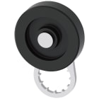 SIEMENS - Leva girevole 3SE52, leva in metallo lunga 21 mm, rotella in plastica 30 mm
