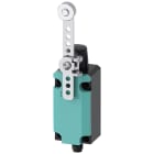 SIEMENS - Interruttore di posizione, con leva girevole, con rotella in acciaio inox, custodia in metallo 40mm, 1NO/1NC a 5 poli