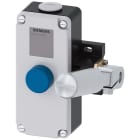 SIEMENS - Dispositivo di controllo allineamento nastro trasportatore, 2 x M25 x 1,5 2NO+2NC, con blocco EN ISO 13850, sblocco a pulsante