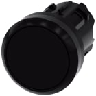 SIEMENS - Pulsante, 22 mm, rotondo, in plastica, colore nero, bottone 3SU10000AA100AA0