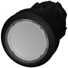SIEMENS - Pulsante, 22 mm, rotondo, in plastica, trasparente, bottone