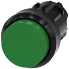 SIEMENS - Pulsante, 22 mm, rotondo, in plastica, colore verde, bottone
