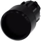 SIEMENS - Pulsante, 22 mm, rotondo, in plastica, colore nero, ghiera
