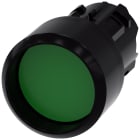 SIEMENS - Pulsante, 22 mm, rotondo, in plastica, colore verde, ghiera