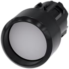 SIEMENS - Pulsante, 22 mm, rotondo, in plastica, colore bianco, ghiera