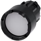 SIEMENS - Pulsante, 22 mm, rotondo, in plastica, colore bianco, ghiera
