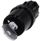 SIEMENS - Selettore a chiave Siemens, C, 22 mm, rotondo, in plastica, estrazione chiave O 3SU10005HC010AA0