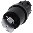 SIEMENS - Selettore a chiave Siemens, C, con controllo, 22 mm, rotondo, in plastica, estrazione O