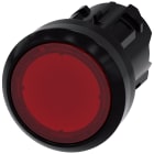 SIEMENS - Pulsante, illuminato, come indicatore luminoso, 22 mm, rotondo, in plastica, colore rosso