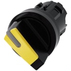 SIEMENS - Selettore, illuminabile, 22 mm, rotondo, in plastica, colore giallo
