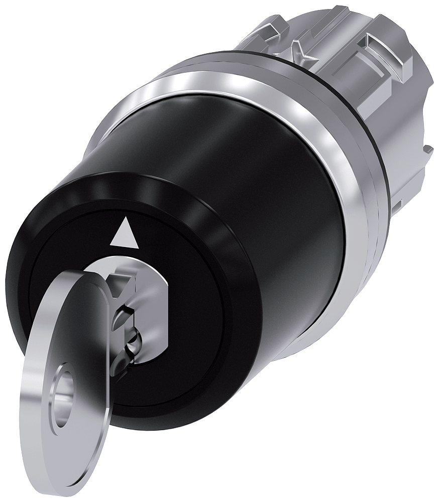 SIEMENS - SELETTORE A CHIAVE SIEMENS, I-O-II 3SU10505BL510AA0