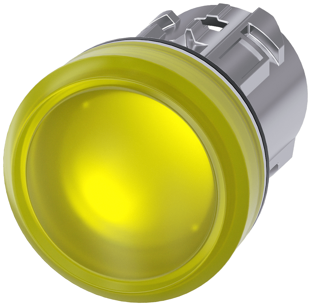 SIEMENS - INDICATORE LUMINOSO, GIALLO 3SU10516BA300AA0