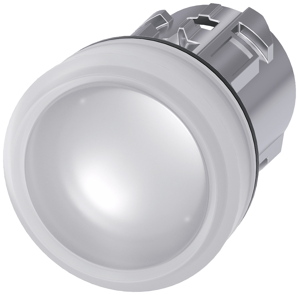 SIEMENS - INDICATORE LUMINOSO, BIANCO 3SU10516BA600AA0