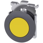 SIEMENS - Pulsante, 30 mm, rotondo, in metallo opaco, colore giallo 3SU10600JA300AA0