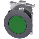 SIEMENS - Pulsante, 30 mm, rotondo, in metallo opaco, colore verde