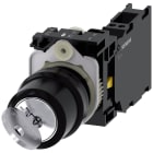 SIEMENS - Selettore a chiave RONIS, 22 mm, rotondo, in plastica, 2 posizioni O-I, 2 x 1 NC 3SU11004BF213TA0
