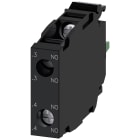SIEMENS - Modulo di contatti con 2 contatti, 2NO 3SU14001AA101DA0