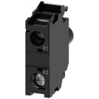 SIEMENS - Modulo LED con LED integrato AC/DC 6 ... 24 V, colore rosso 3SU14011BG201AA0