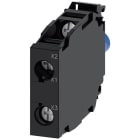 SIEMENS - Modulo LED semaforo con LED integrato AC/DC 6 ... 24 V, rosso giallo verde, morsetti a vite 3SU14011BG241AA0