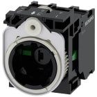 SIEMENS - Supporto per 3 moduli, 1NO, 1NO, modulo LED, colore rosso, AC/DC 6 ... 24 V