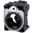 SIEMENS - Supporto per 3 moduli, in plastica/metallo, modulo LED, rosso, AC/DC 24 V