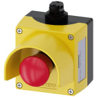 SIEMENS - Pulsantiera AS-Interface per dispositivi di comando, 22 mm, in plastica, giallo, collare di protezione 3SU18010NB104HC2