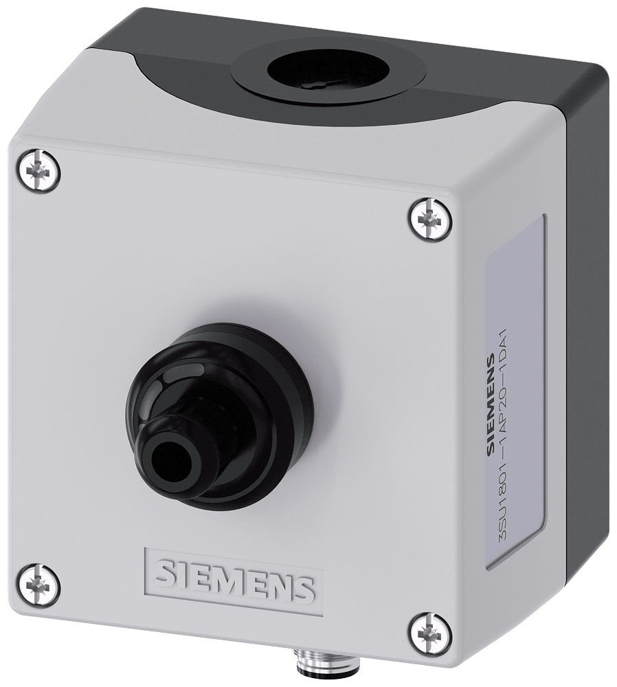 SIEMENS - CUSTODIA IN PLASTICA, 1 FORO 3SU18011AP201DA1