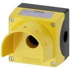 SIEMENS - Pulsantiera per dispositivi di comando, 22 mm, rotondi, in metallo, colore giallo, 1 punto di comando 3SU18510AA000AJ2