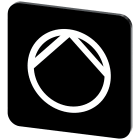 SIEMENS - Targhetta identificativa 22 x 22 mm, colore nero, iscrizione: Pompa 3SU19000AF160RD0