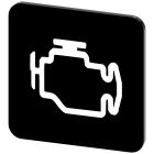 SIEMENS - Targhetta identificativa 22 x 22 mm, colore nero, iscrizione: Motor 3SU19000AF160RY0