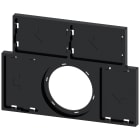 SIEMENS - Portatarghetta, piatto, colore nero, per 4 targhette identificative 17,5 x 27 mm