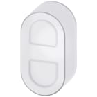 SIEMENS - Cappuccio di protezione senza silicone per pulsante doppio, sporgente, trasparente 3SU19000EK700AA0