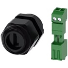 SIEMENS - Pressacavo a vite metrico M20 per AS-i, per pulsantiera con 1 ... 3 punti di comando 3SU19000HE100AA0